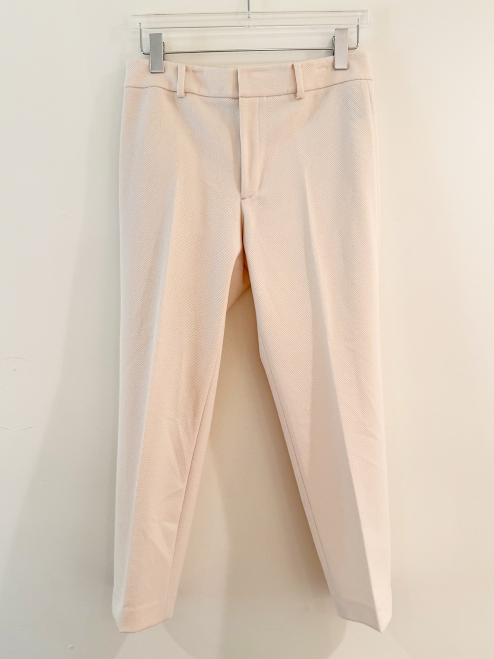 Club Monaco Women’s Textured Straight Leg Trouser Pants - Picture 2 of 13